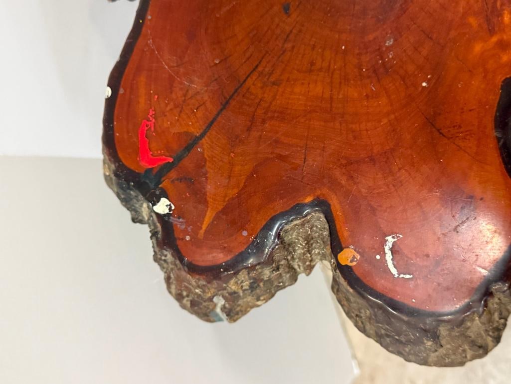 Live Edge Accent Table - 4