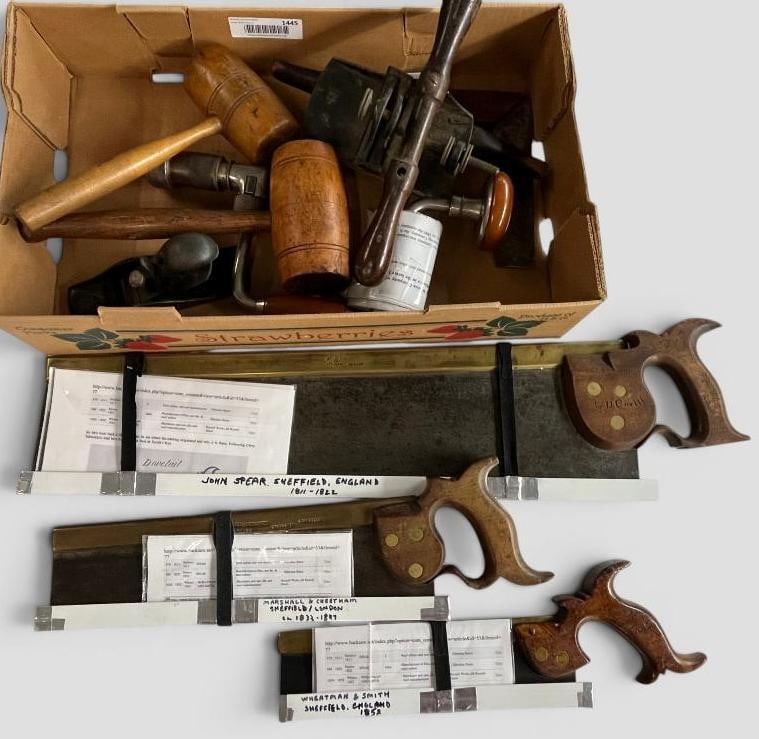 Sheffield Hand Saws, Mallets and more (1 of 9)
