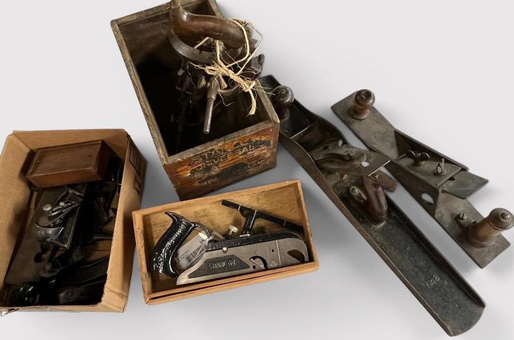 Stanley Wood Planes and more: Stanley Wood Planes and more. Approx. 10 pieces.