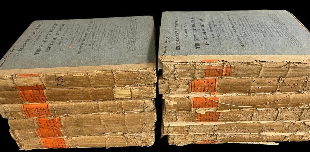 12 Volumes of Dr. Ree's New Cyclopaedia (1 of 5)