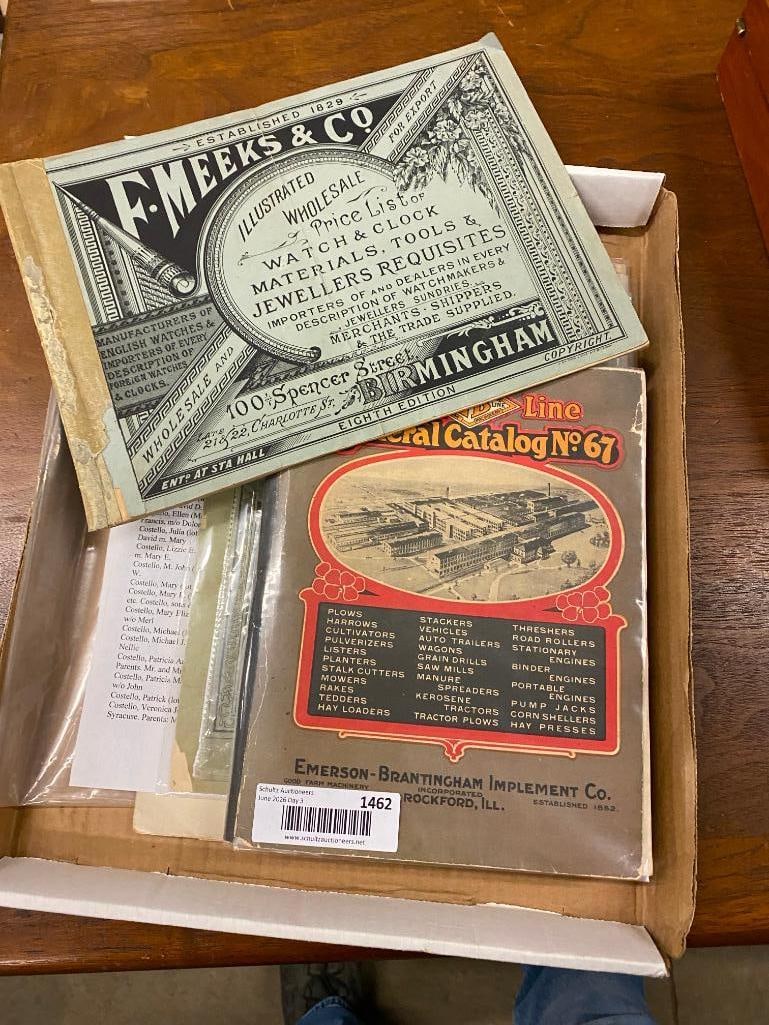 1919 Emerson Brantingham Implement Co. Catalog etc.: 1919 Emerson Brantingham Implement Co. Catalog, American Agriculturist catalog, F. Meeks & Co catalog and more.