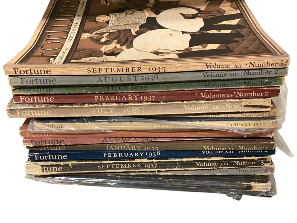 18 Issues of 1930's/40's Fortune Magazine (1 of 8)