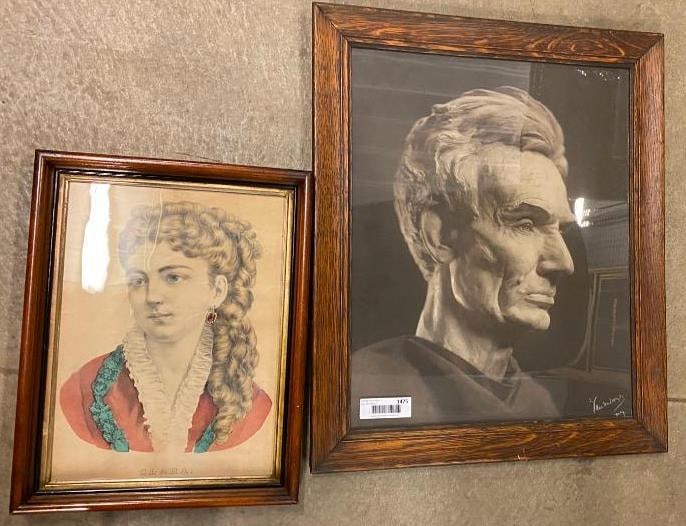 Abraham Lincoln and Clara prints (1 of 8)