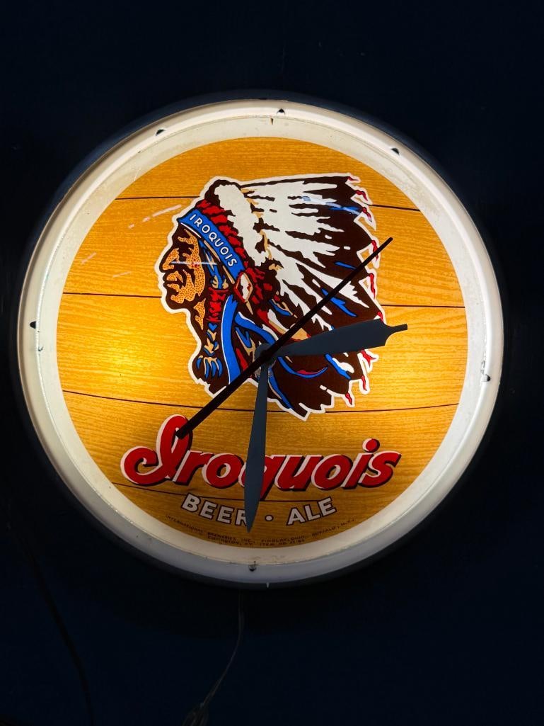 Iroquois Beer Clock - 2