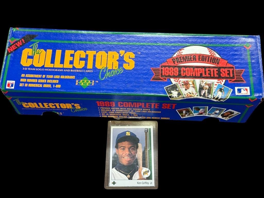 1989 Upper Deck Baseball Premier Edition: 1989 Upper Deck Baseball Premier Edition Factory Set.
