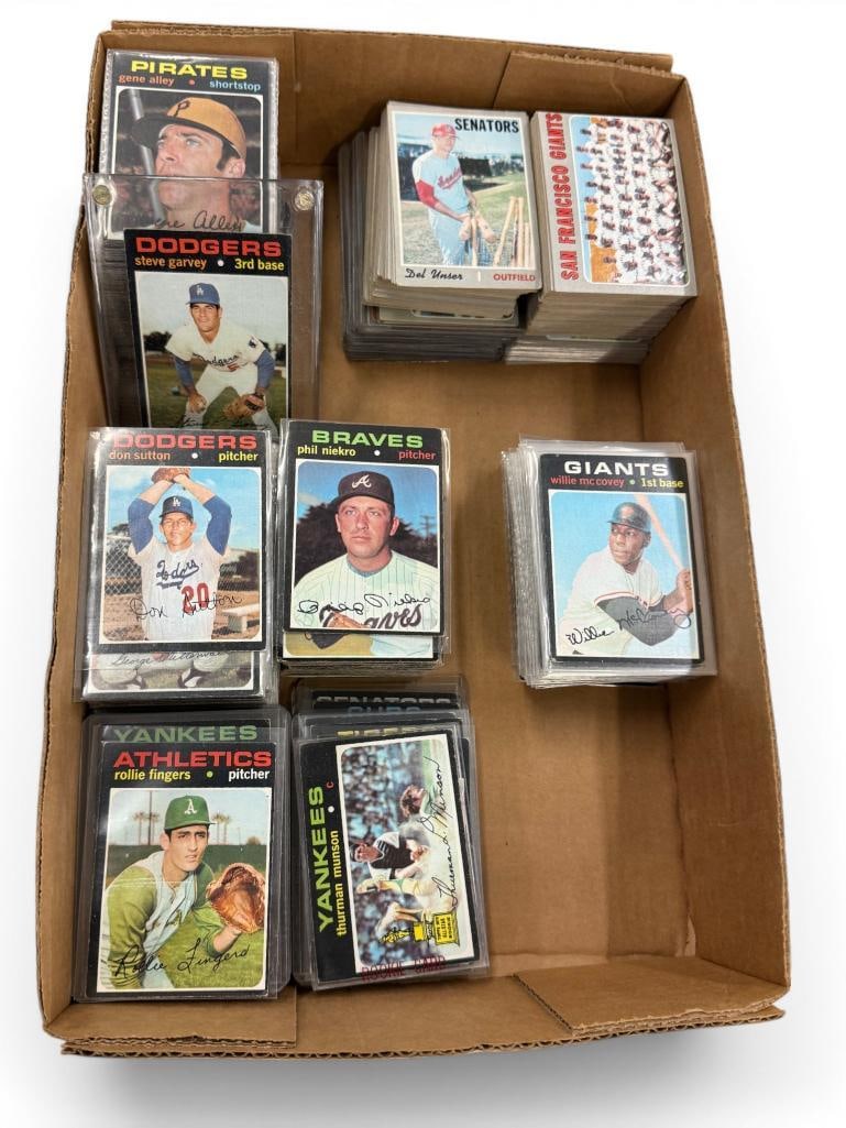 1970-1971 Topps Baseball Cards (1 of 6)