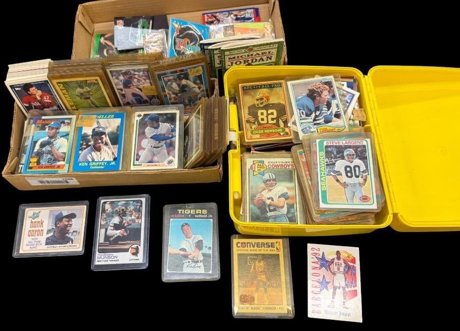 Group of Football, Baseball Cards and more (1 of 6)