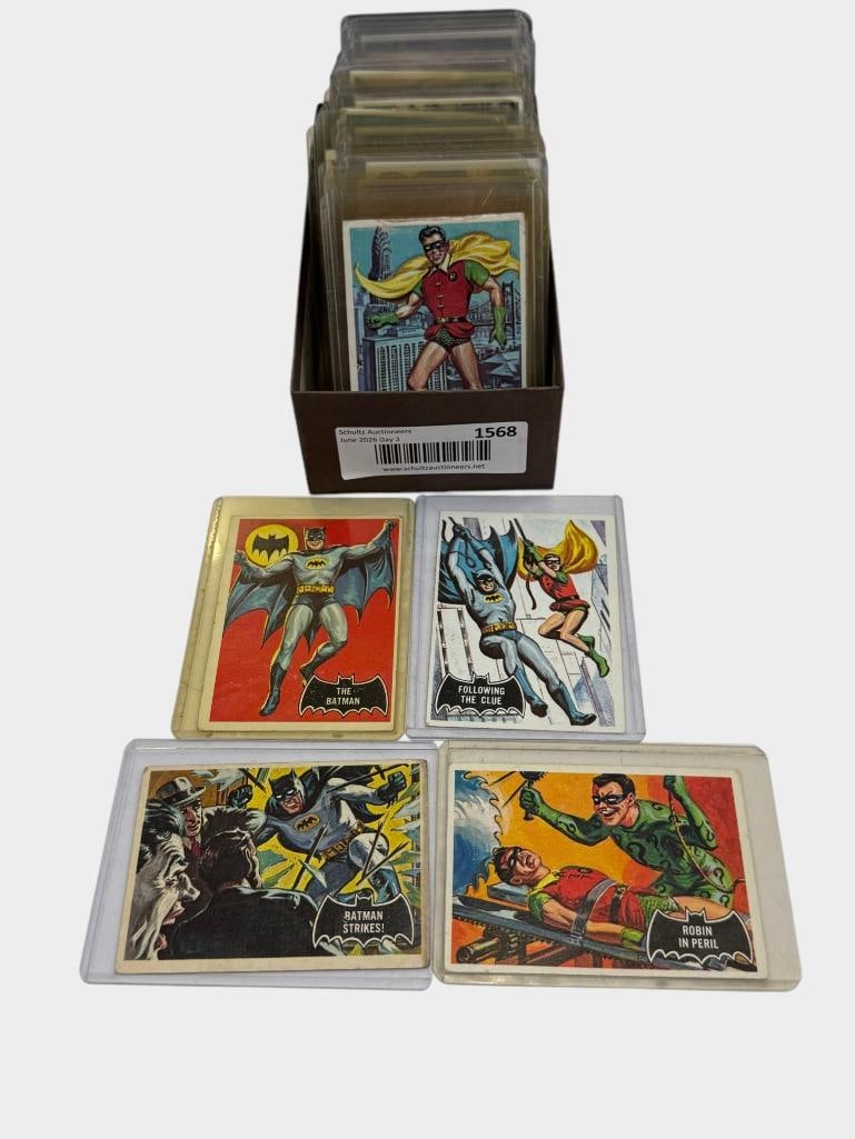 Collection of Vintage Batman Trading Cards (1 of 7)