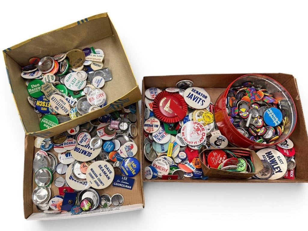 Mixed Political Buttons and more (1 of 4)