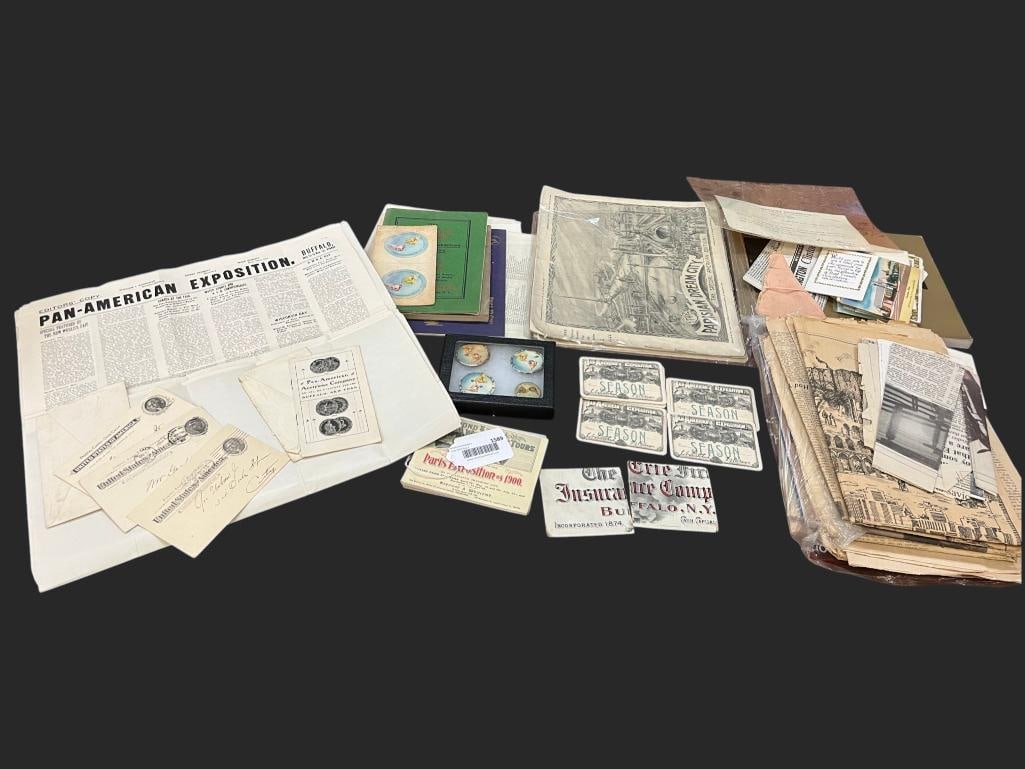 Pan American Ephemera, Buttons and more (1 of 14)