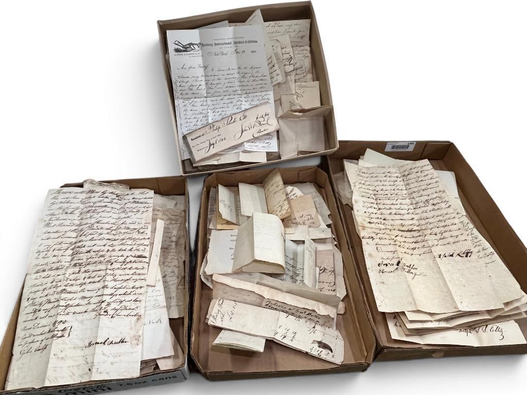 Collection of Letters and Port Receipts (1 of 20)