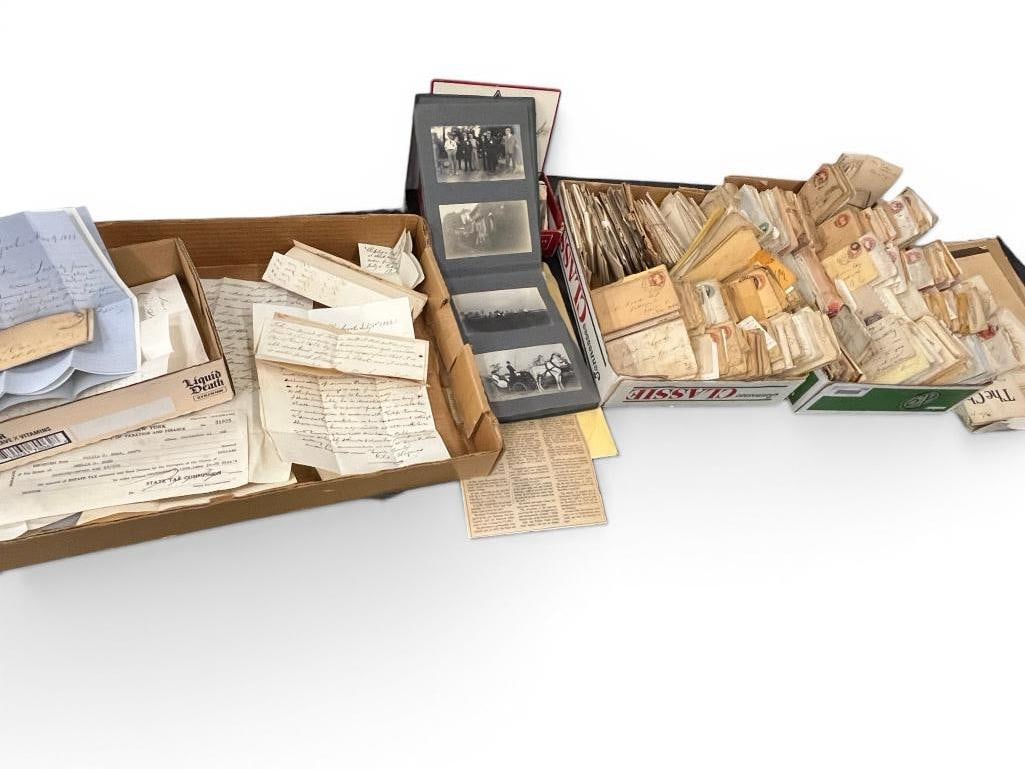 Large collection of letters and more (1 of 16)