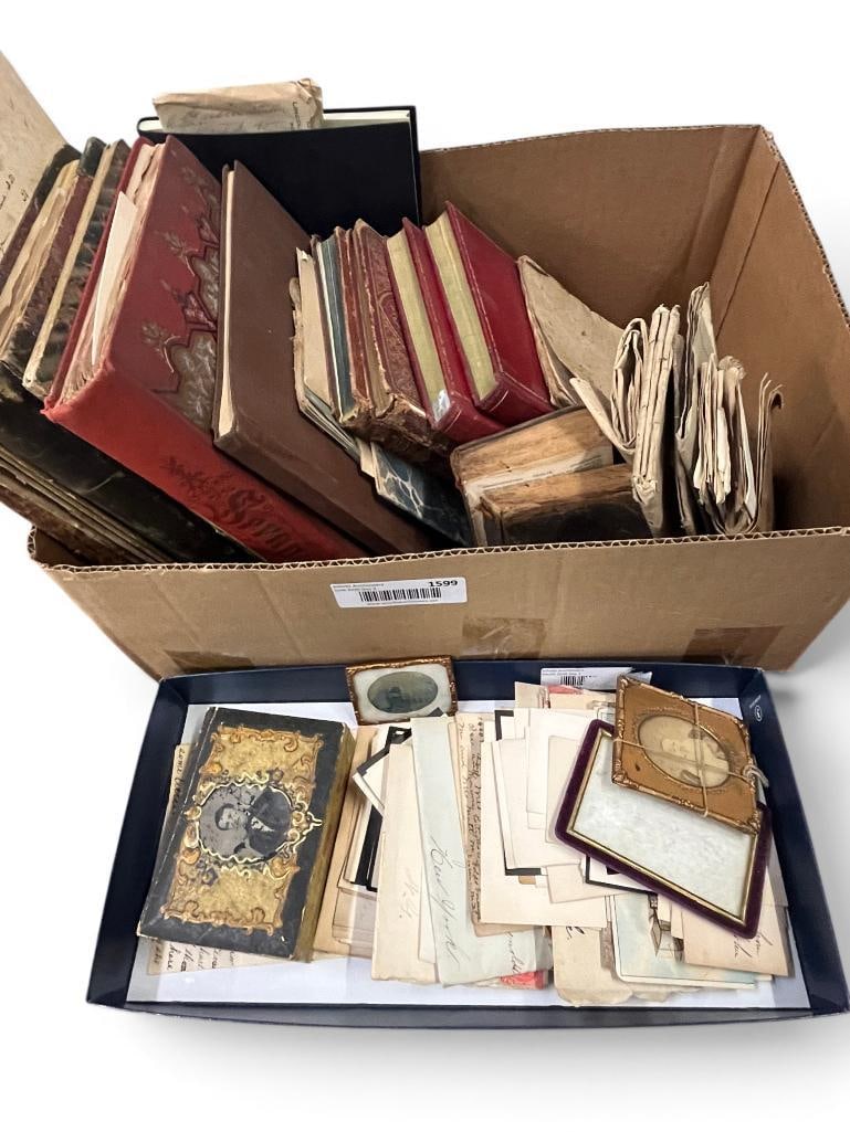 Ledgers, scrapbooks, calling cards and more (1 of 11)