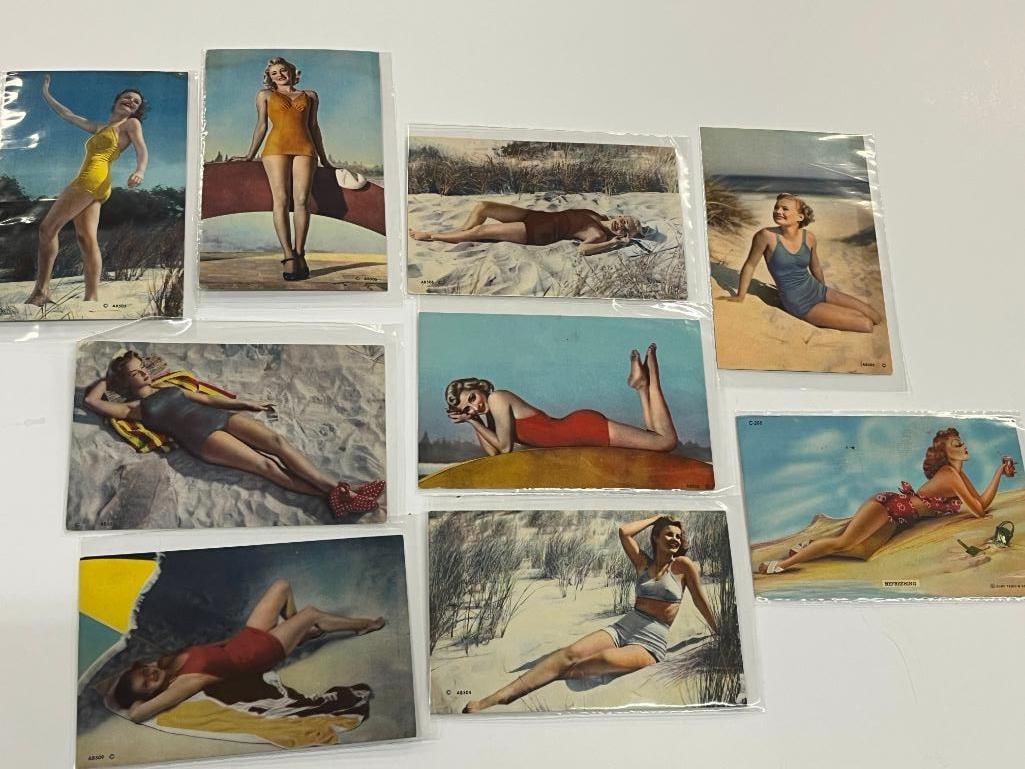 Pin Up, WW2 Military Comic postcards etc.: Pin Up, WW2 Military Comic postcards and more. Approx. 550 postcards
