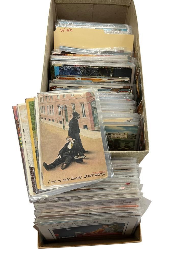 Alcohol, Drinking, Restaurant, Bar related postcards: Alcohol, Drinking, Restaurant, Bar related postcards and more. Approx. 450 postcards.