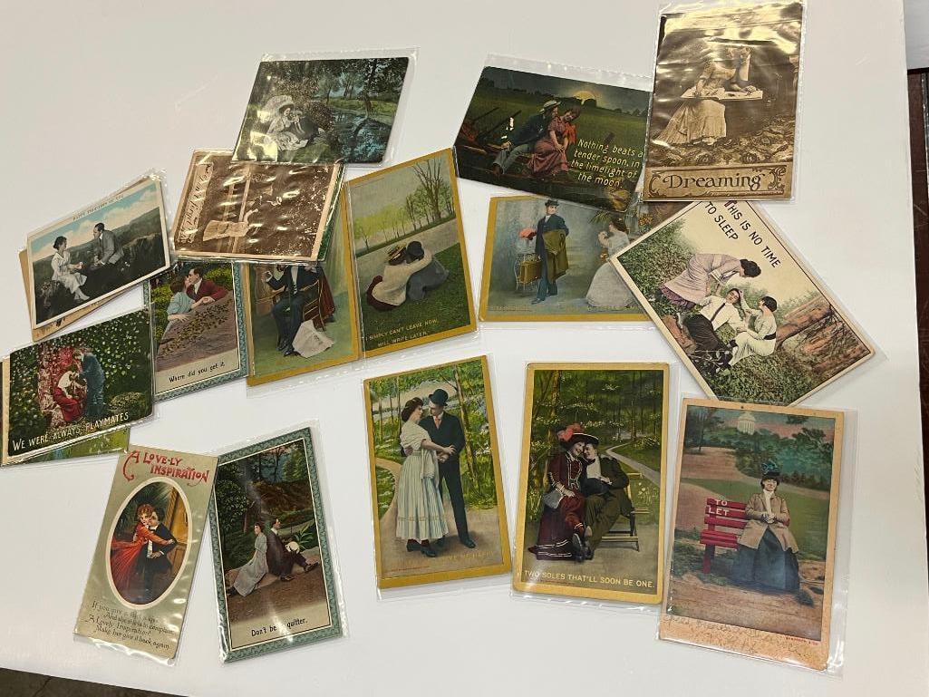 Early Romantic Postcards - 2