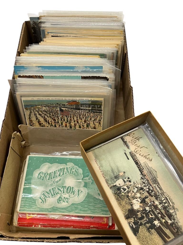 Crystal Beach Ontario postcards and more: Crystal Beach Ontario, Jamestown 1907, Lot of Fun Laugh Your Head Off postcards and more. Approx. 300 postcards.