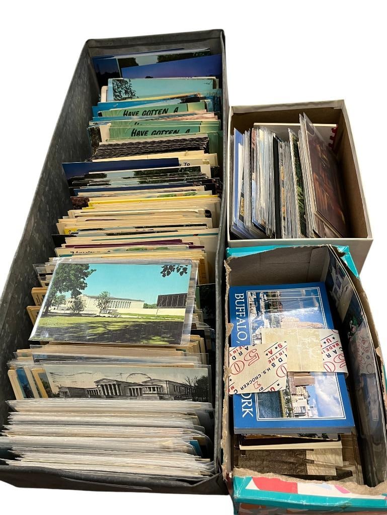 Buffalo NY, Niagara Falls and other places postcards: Buffalo NY, Niagara Falls and other places postcards. Approx. 900 pieces.
