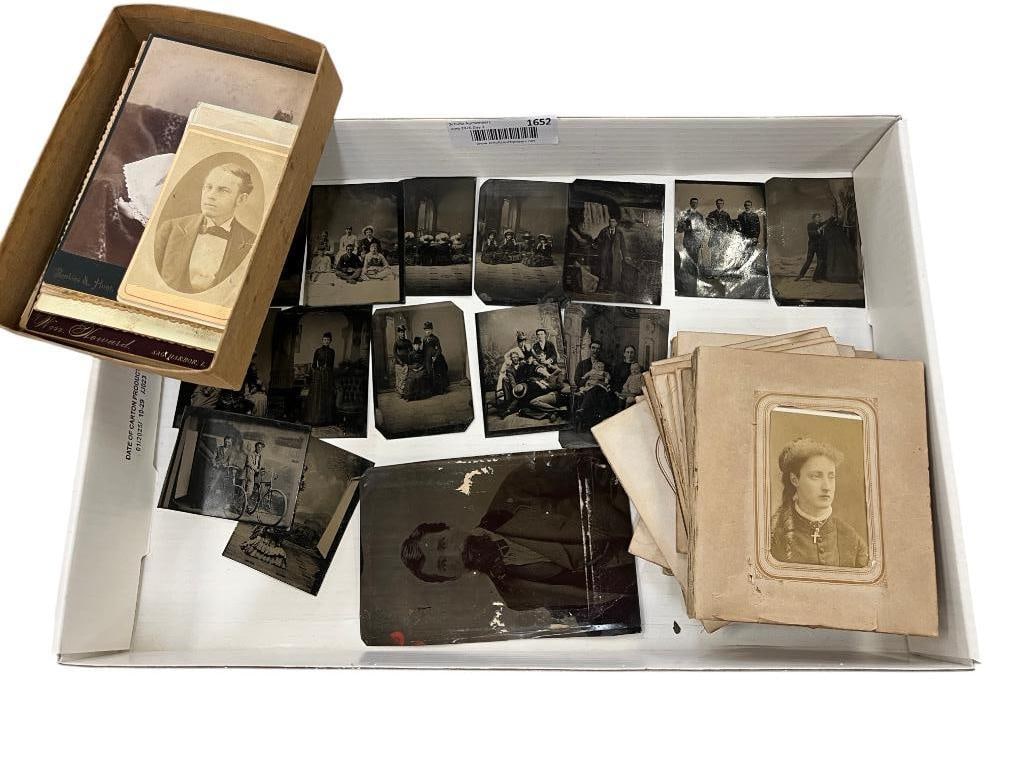 Group of Early Images: Group of Early Images. Over 60 images. including bicycles, Niagara Falls and more.