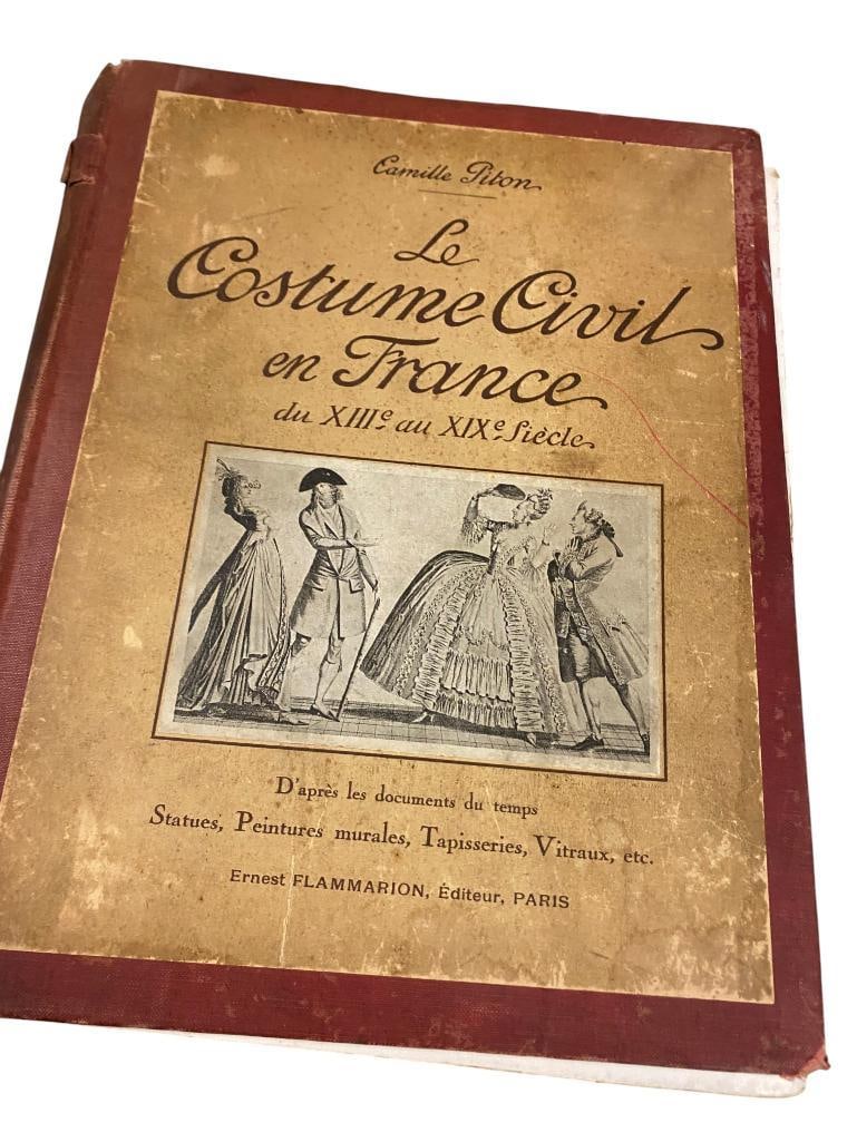 1922 Theatre Magazine and Le Costume Civil: 1922 Theatre Magazine and Le Costume Civil en France. 2 books.