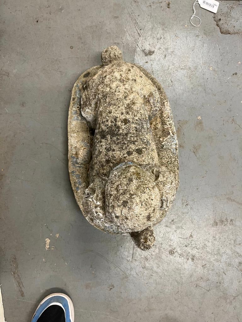Concrete Poodle Statue - 3