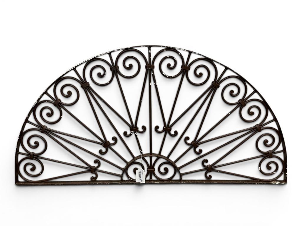 Wrought Iron Transom / Arch (1 of 3)