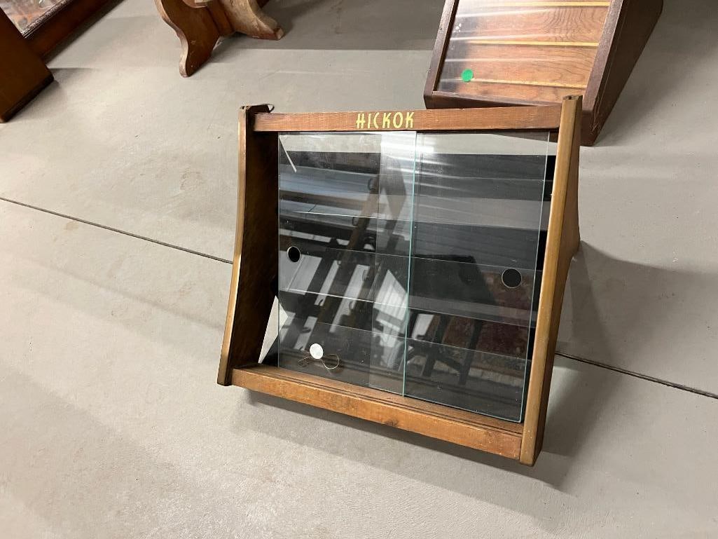 5 Wood Display Cases - 5