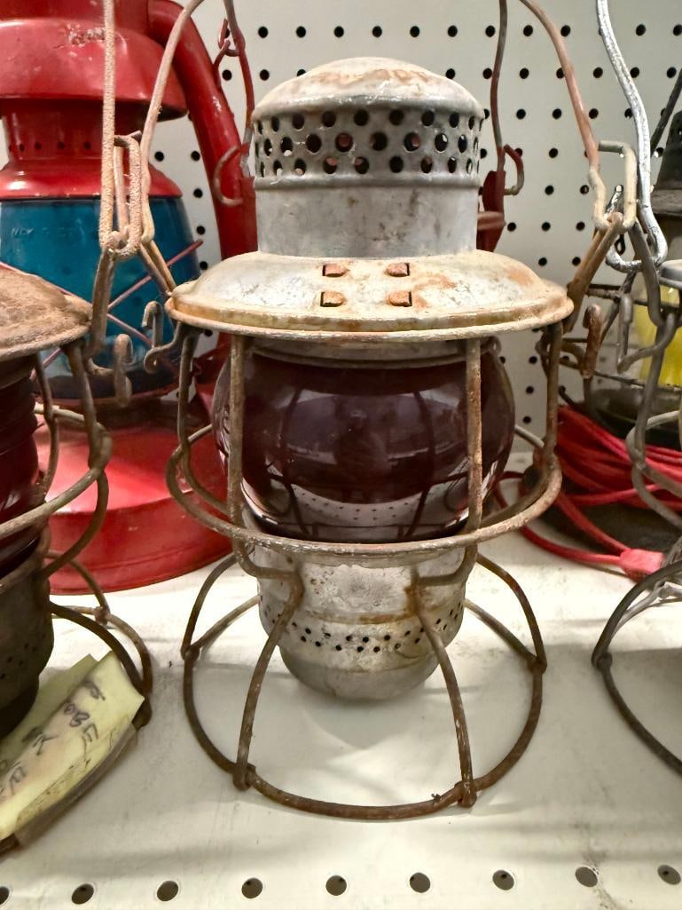 6 Railroad Lanterns - 3