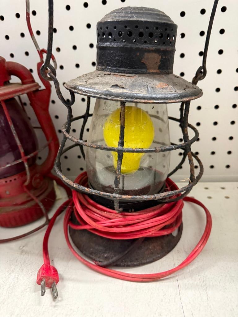 6 Railroad Lanterns - 5