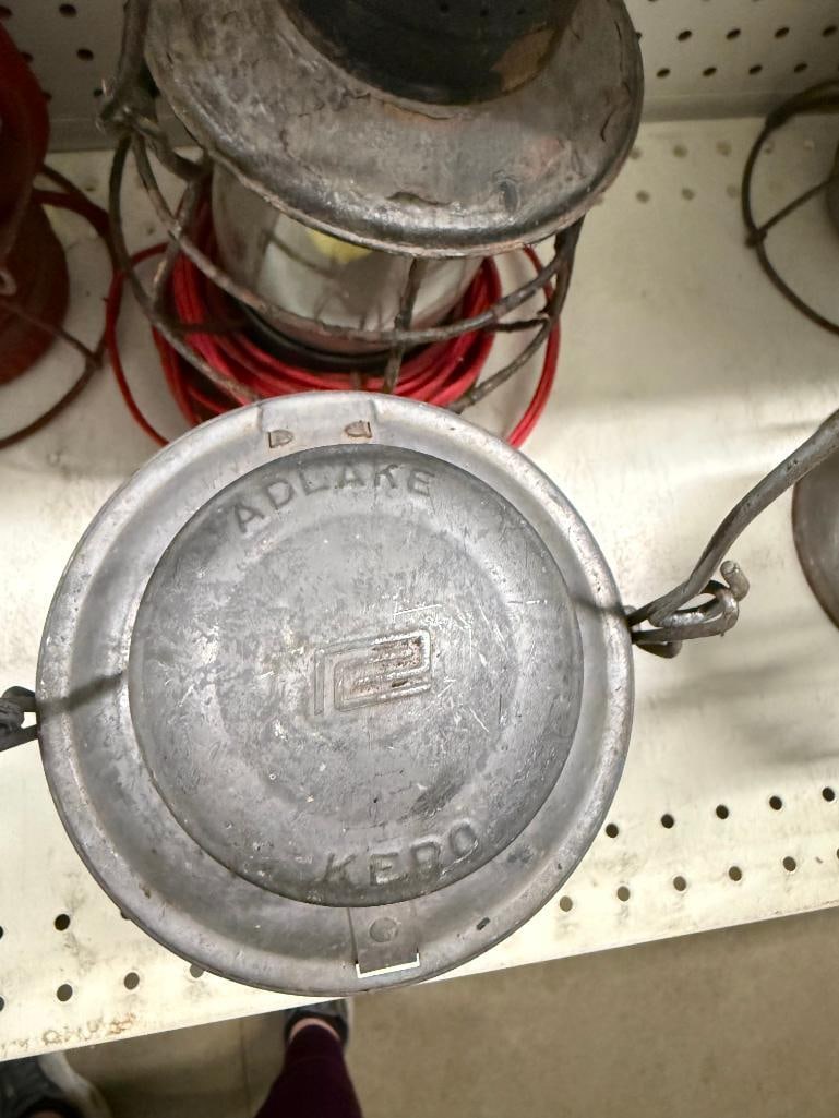 6 Railroad Lanterns - 8