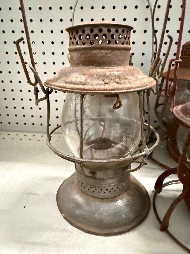 6 Railroad Lanterns - 2