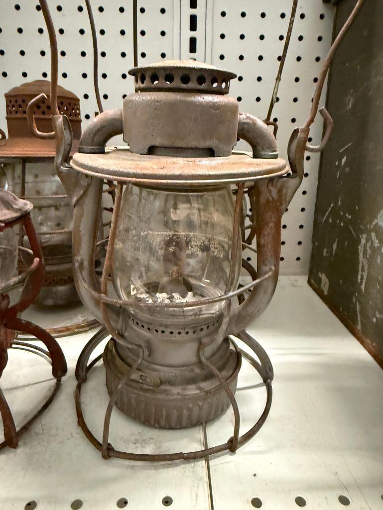 6 Railroad Lanterns - 4