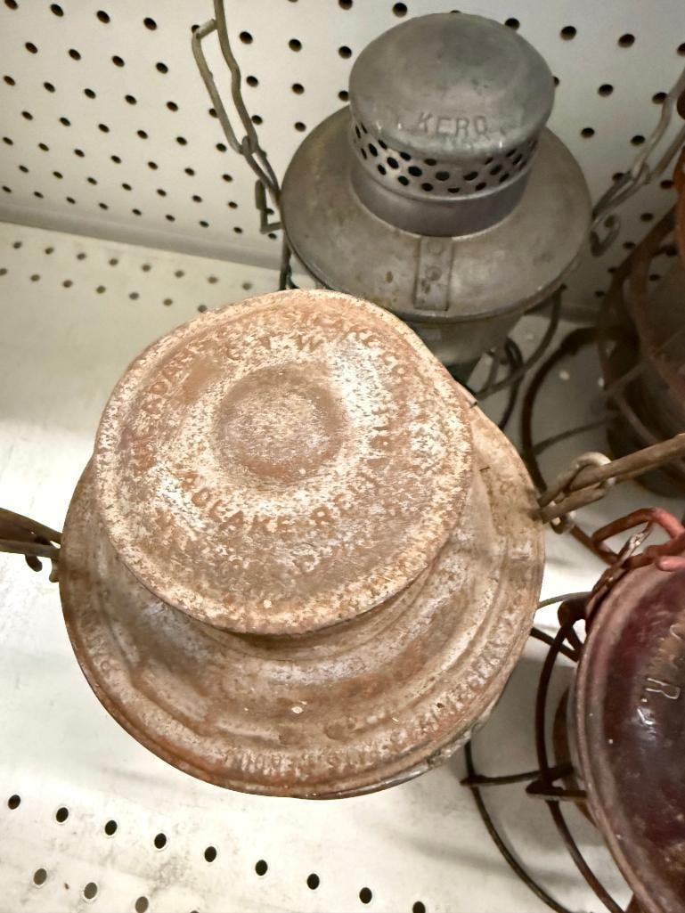 6 Railroad Lanterns - 5