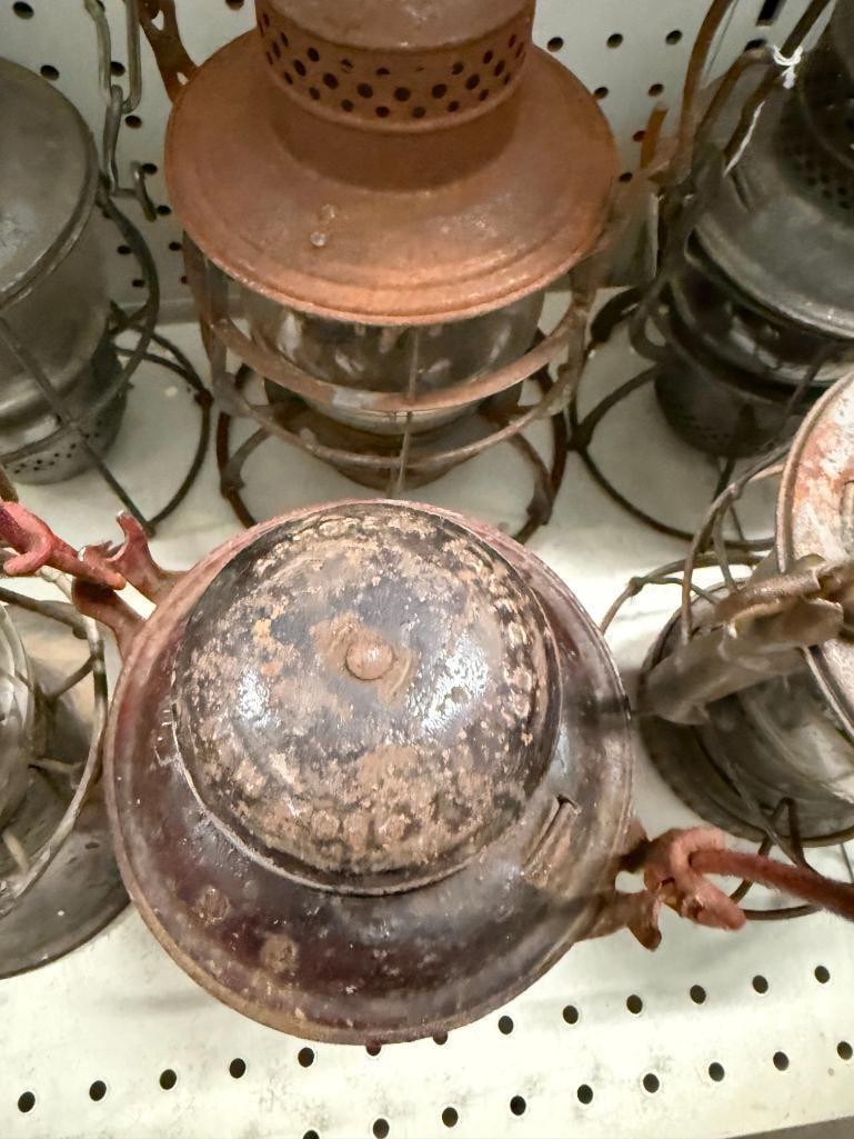 6 Railroad Lanterns - 6