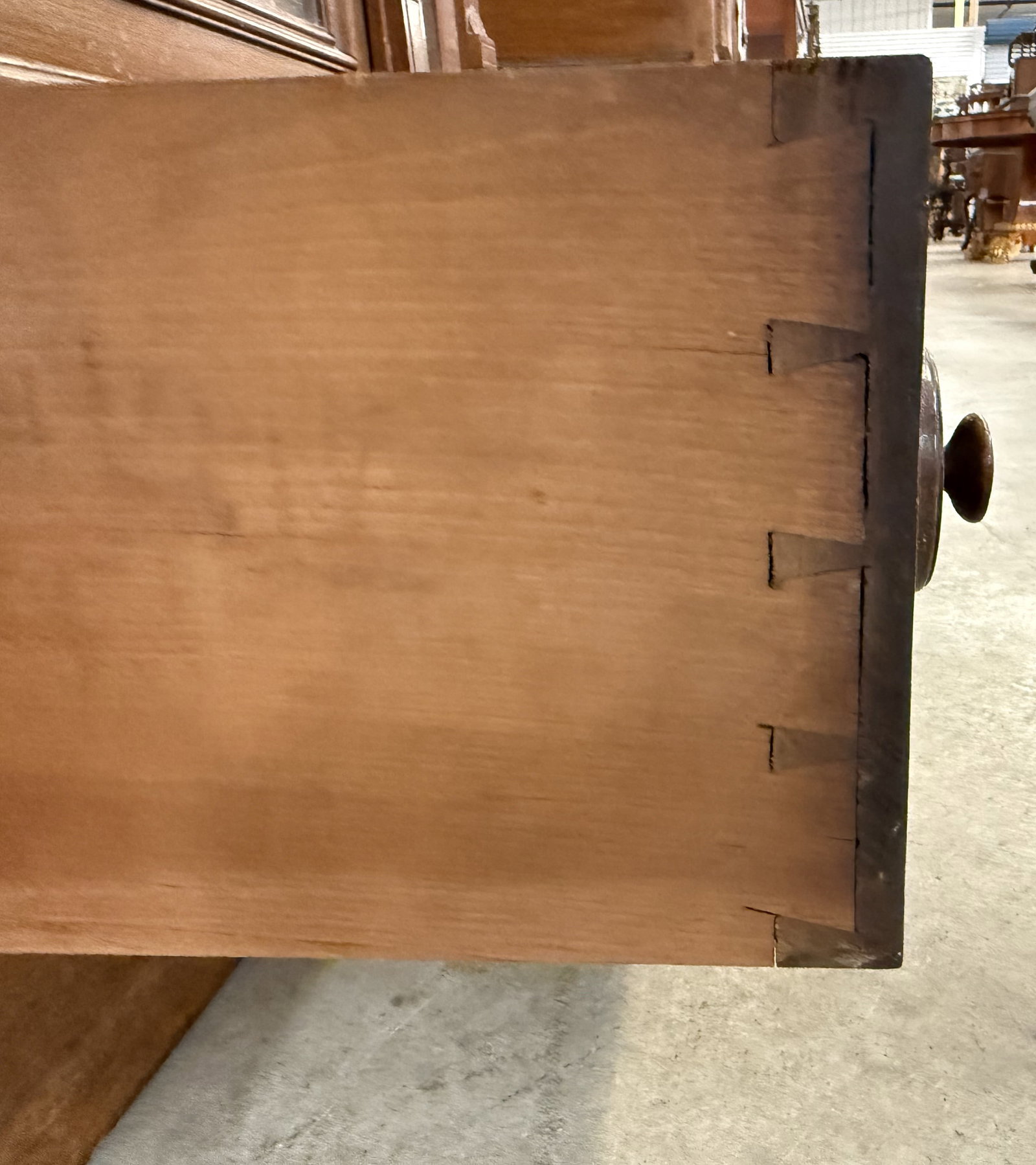 Victorian Walnut Bookcase - 5