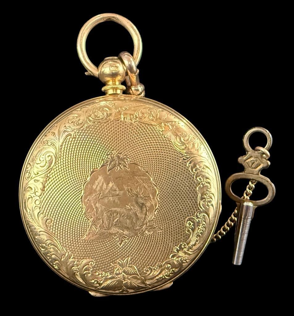 18k Gold Pocket Watch (1 of 8)
