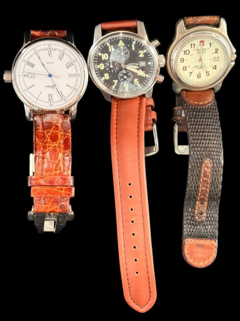 3 Wristwatches (1 of 7)