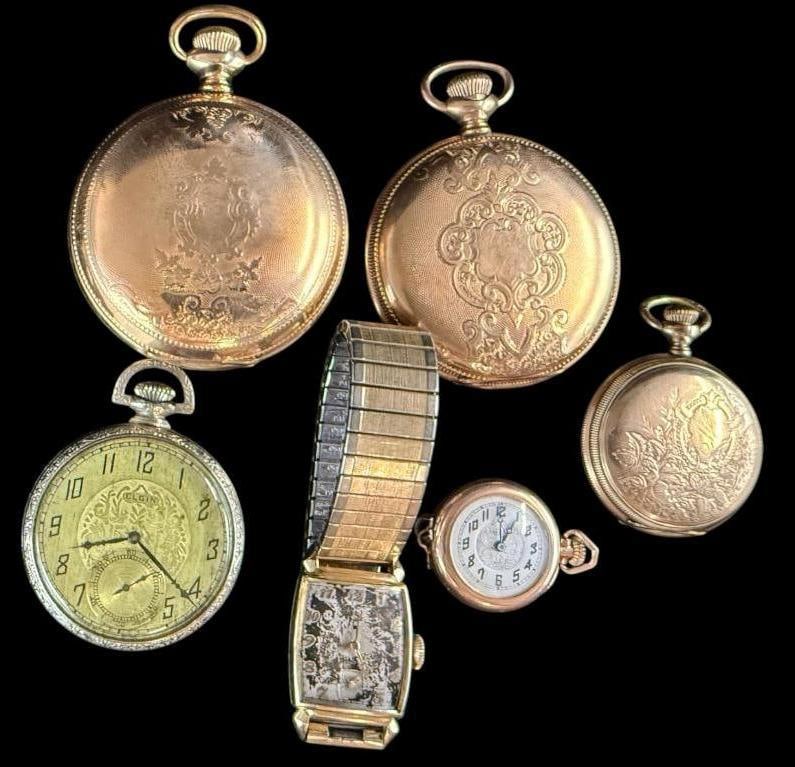 Pocket Watches and Wrist Watch (1 of 14)