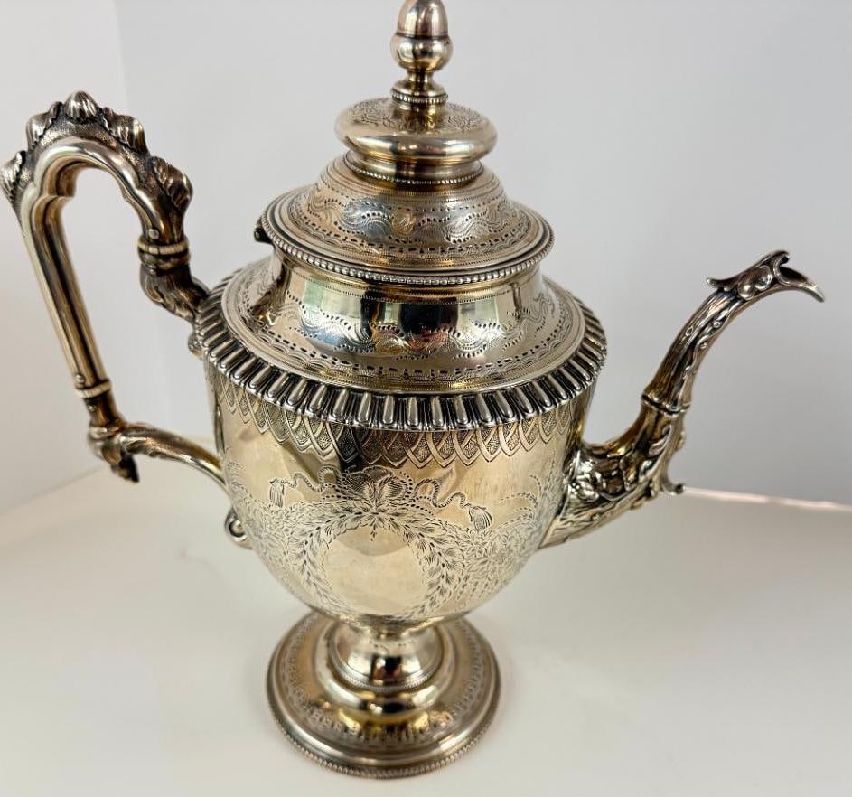 Gale & Willis Sterling Silver Teapot - 2