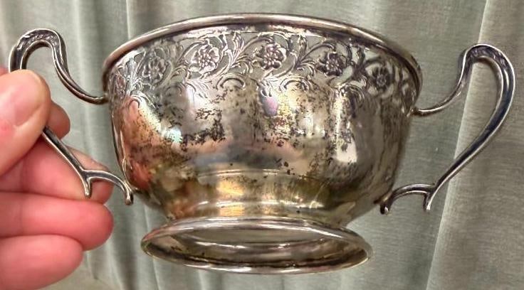 12 Schofield Baltimore Repousse Bouillon Set - 2