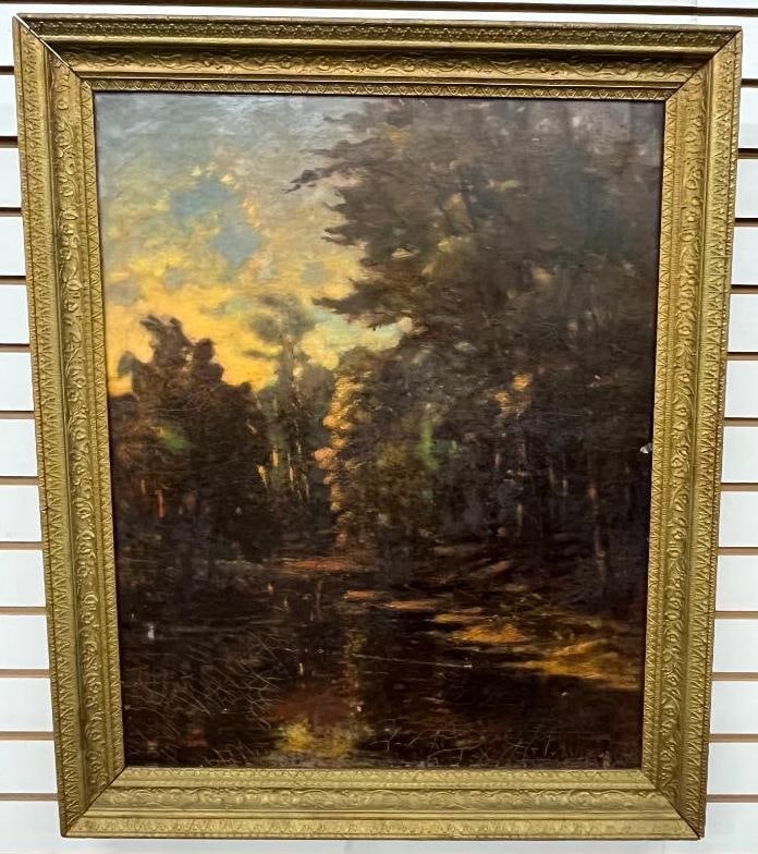 Newton Weatherly oil on canvas (1 of 7)