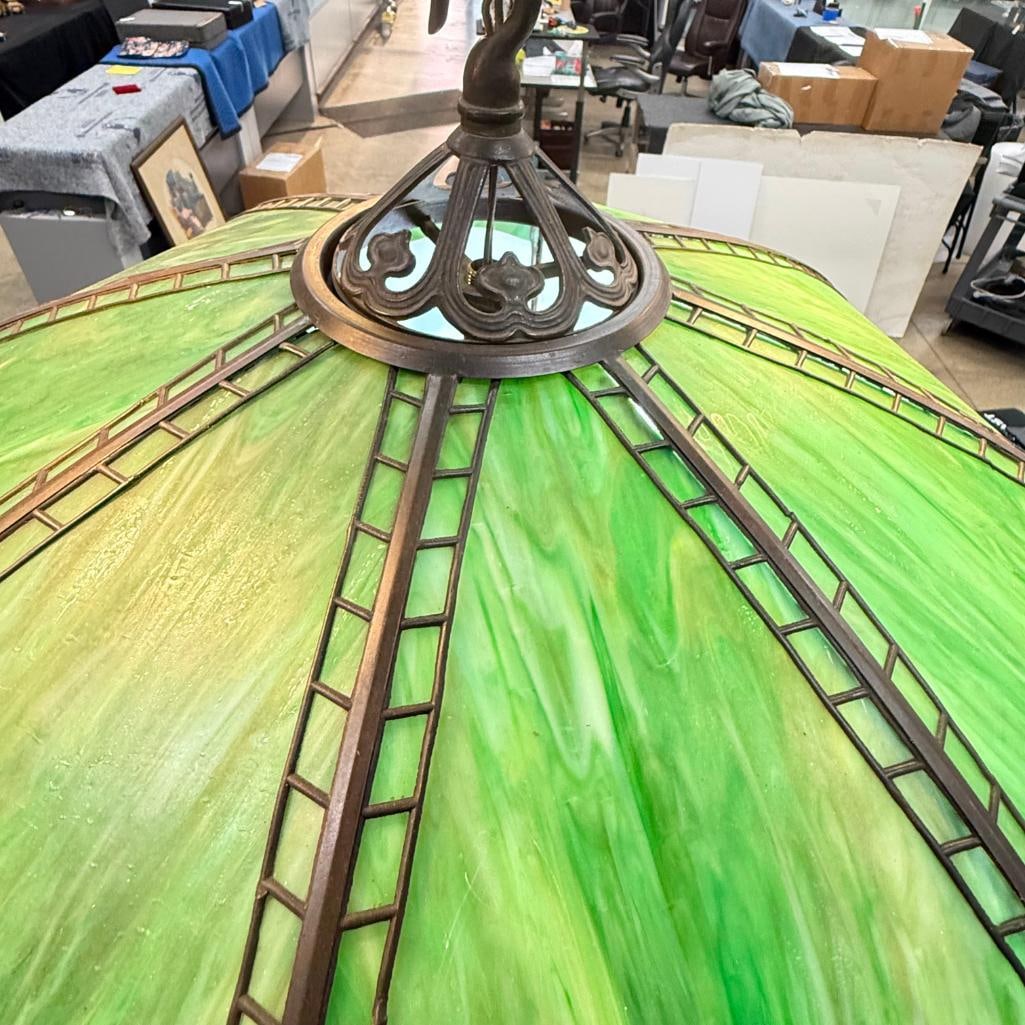 Fabulous Handel Maple Leaf Spider Chandelier - 5