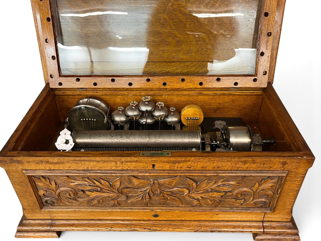 Swiss Orchestral Cylinder Music Box (1 of 12)