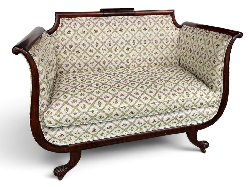 Mahogany Biedermeier style sofa (1 of 9)