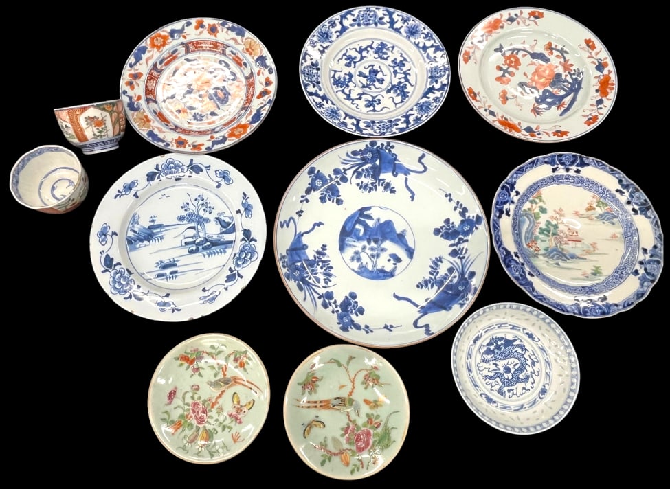 Chinese Export plates and cups (1 of 5)