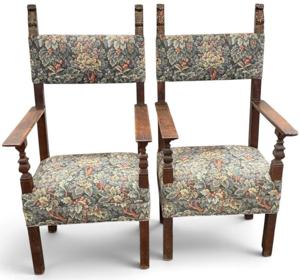 Pair of Antique Armchairs (1 of 9)