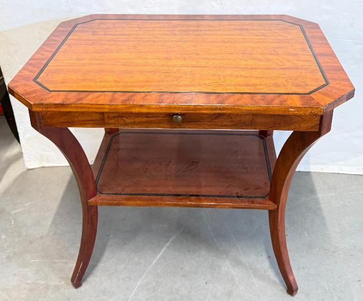 Walnut Empire style table - 2