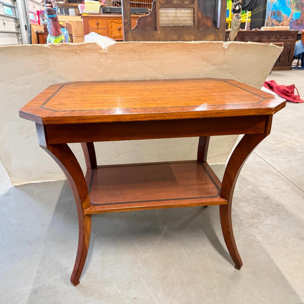 Walnut Empire style table - 6