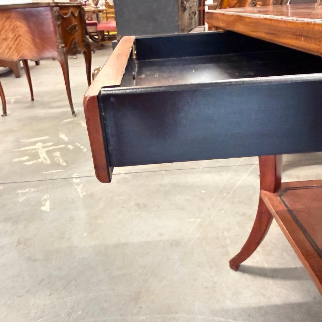 Walnut Empire style table - 8