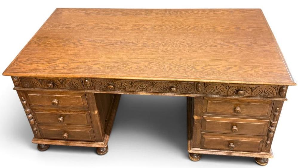 Kittinger Walnut Desk - 2